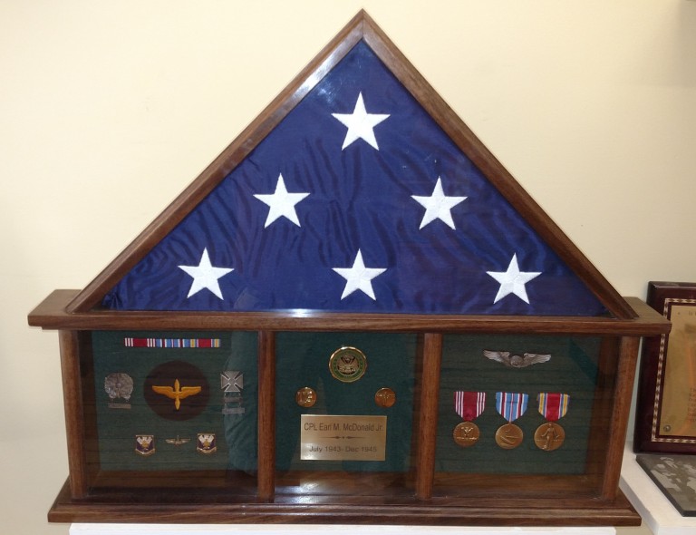 Large & Traditional Military Shadow Boxes For Sale | Basement Woodworks