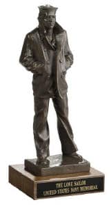 8" Lone Sailor Statue