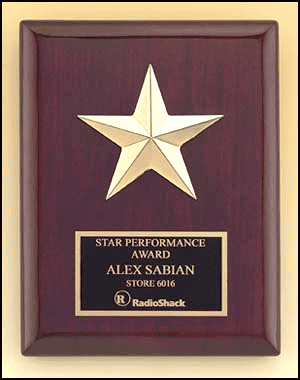 Star  Casting Plaque P3992