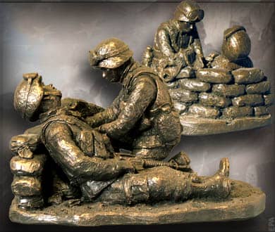 Combat Medic - Bronzetone