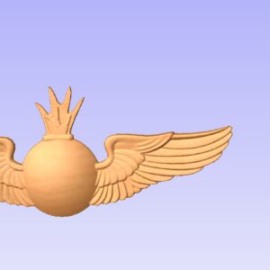 A round object with wings named Import placeholder for 13360.
