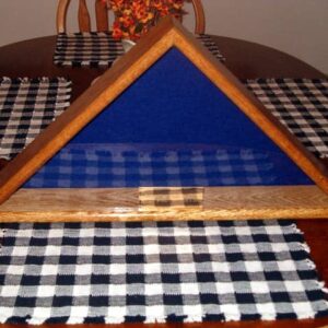 Import placeholder for 1426 displayed on a checkered tablecloth atop a dining table.