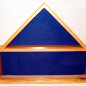 Import placeholder for 799 features a triangular top and rectangular base, both backed with blue fabric.